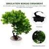 Welcoming Pine Ornaments Artificial Mini Bonsai 2