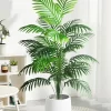 Artificial Palm Tree with Monstera Leaves 2