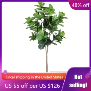 Faux Fiddle Leaf Fig Tree 1