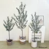 Artificial Olive Tree with High Branches 4