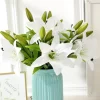 41cm Silk Lily Bouquet for DIY Gifts & Fresh Home Decor 4