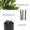 5ft Artificial Rubber Tree 4