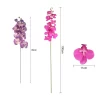 9 Heads Butterfly Orchid Artificial Silk Flowers for Wedding Home Decor 6