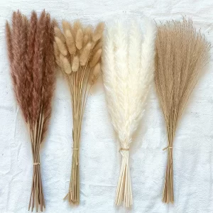 Dried Pampas Grass & Rabbit Tail Bouquet 1