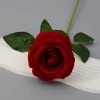 50cm Artificial Rose Branch - 2/5Pcs Red Roses for Wedding & Home 5