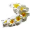 5Pcs Plumeria Foam Flowers – Hawaiian Wedding Decor 2