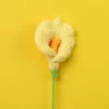 Knitted Crochet Calla Lily - Handmade Artificial Flowers for Home & Wedding 6