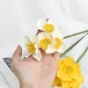 6PCS Narcissus Bunch for Garden-Inspired Decor 3