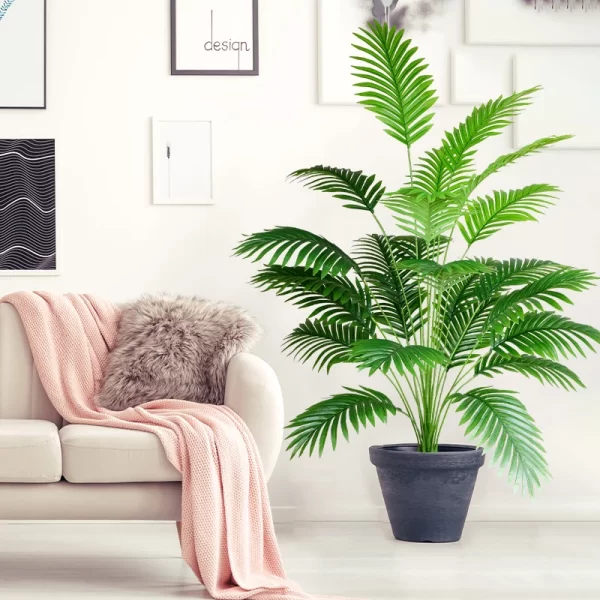 90cm Large Fake Palm Tree Artificial Tropical Plants 1