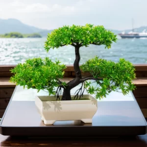 Artificial Bonsai Tree Potted Ornament 1