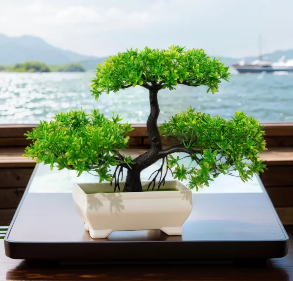 Artificial Bonsai Tree Potted Ornament 1