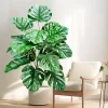 Artificial Monstera Plants Fake Palm Tree 4