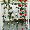 2M Rose Ivy Garland – Silk Flower Vine for Decor 3