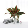 36cm 3-Head Palm & Bamboo Potted Plant 3