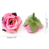 10/20Pcs 3.5CM Silk Rose Heads for DIY Garland & Wedding Decor 6