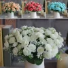 Vivid Blue Rose Bouquet for Home & Party Decoration 2