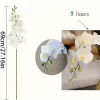 69cm Real Touch Faux Orchid Stems for Wedding & Home Floral Arrangements 4