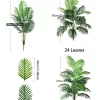 Artificial Palm Tree with Monstera Leaves 5