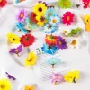 100Pcs Mini Daisies – Silk Flowers for DIY & Party Decor 5