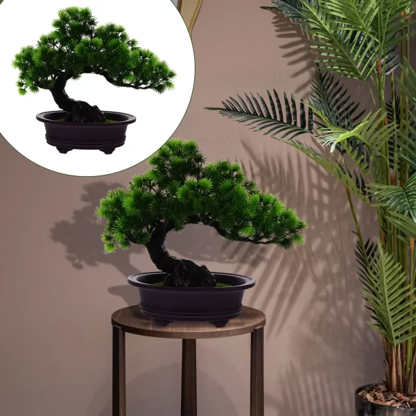 Welcoming Pine Ornaments Artificial Mini Bonsai 1