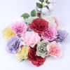 10Pcs 10cm Peony Silk Flower Heads for DIY Wedding & Home Decoration 3