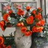 4-Head Poppy Bloom for Living Spaces & Dining Accents 2