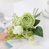 Bridal Rose & Peony Bouquet – Elegant Faux Wedding Flowers 2