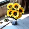 7 Heads Artificial Sunflower Bouquet 3