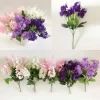 33cm 5-Head Hyacinth Artificial Flowers for Office, Party & Home Decor 6