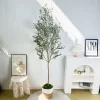 Artificial Olive Plant with High Branches 3