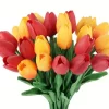 5/7/9/11/13 Bundles Real Touch Artificial Tulips for Home & Wedding Decor 4