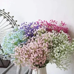 Baby's Breath Gypsophila Bouquet for Wedding & Home Decoration 1