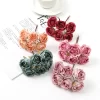 6PCS Artificial Peony Flower Bouquet 3