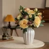 Peony Silk Bouquet – Faux Flowers for Home & Table Decor 5