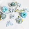 20PCS Mixed Silk Rose Artificial Flowers 6