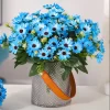 Colorful Silk Daisy Artificial Flowers for Home Wedding Garden Party Decoration 3