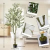 83'' Artificial Olive Tree Faux Plant 5