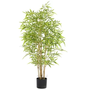 Artificial Bamboo Tree with Real Trunk & Lifelike Leaves 1