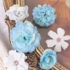 48Pcs Silk Flower Heads for DIY Wedding, Party & Home Decorations 6