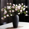 Artificial Silk Magnolia Flowers for Wedding, Garden & Home Decor 2