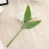 41CM Artificial Lily Silk Flower Bouquet for Home Living Room DIY Gift Decor 6