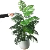 90-180cm Fake Palm Tree with Monstera Leaves 5