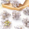 10Pcs Silk Hydrangea - Artificial Flowers for Wedding, Christmas & Party Decor 5