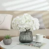 Silk Hydrangea Bouquet for Wedding & Home Table Decor 4