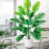 Artificial Palm Tree with Plastic Leaf Branches 5