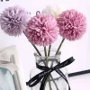 5PCS Artificial Dandelion Flowers Bridal Bouquet for Home Garden Wedding Decor 5