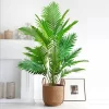 Artificial Palm Tree with Plastic Leaf Branches 3