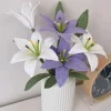 Hand-knitted Lily Bouquet for Mother's Day & Valentine's Gift 3