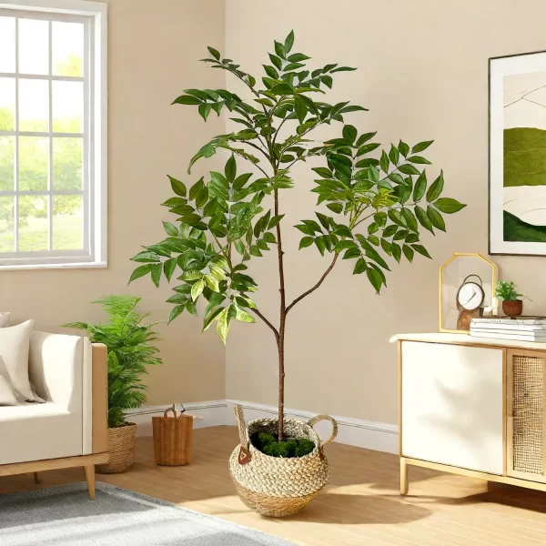 75/110cm Large Artificial Lacquer Tree 1