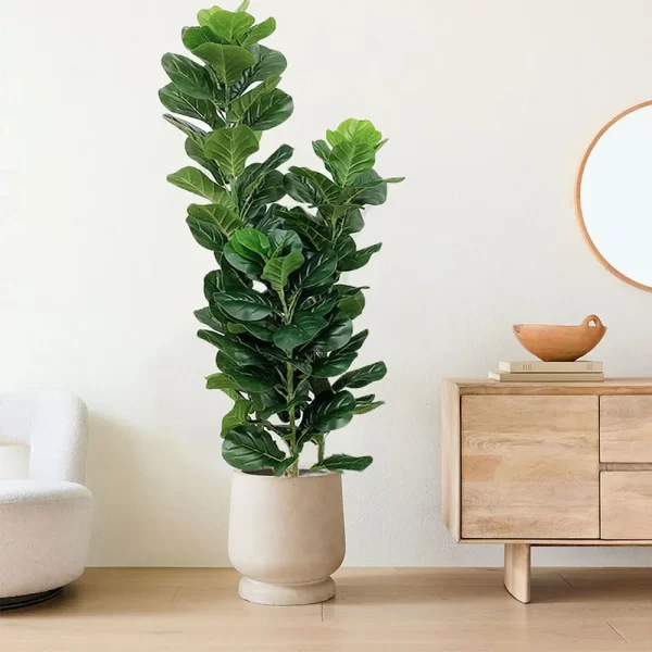 150cm Large Artificial Ficus Lyrata Plant 1